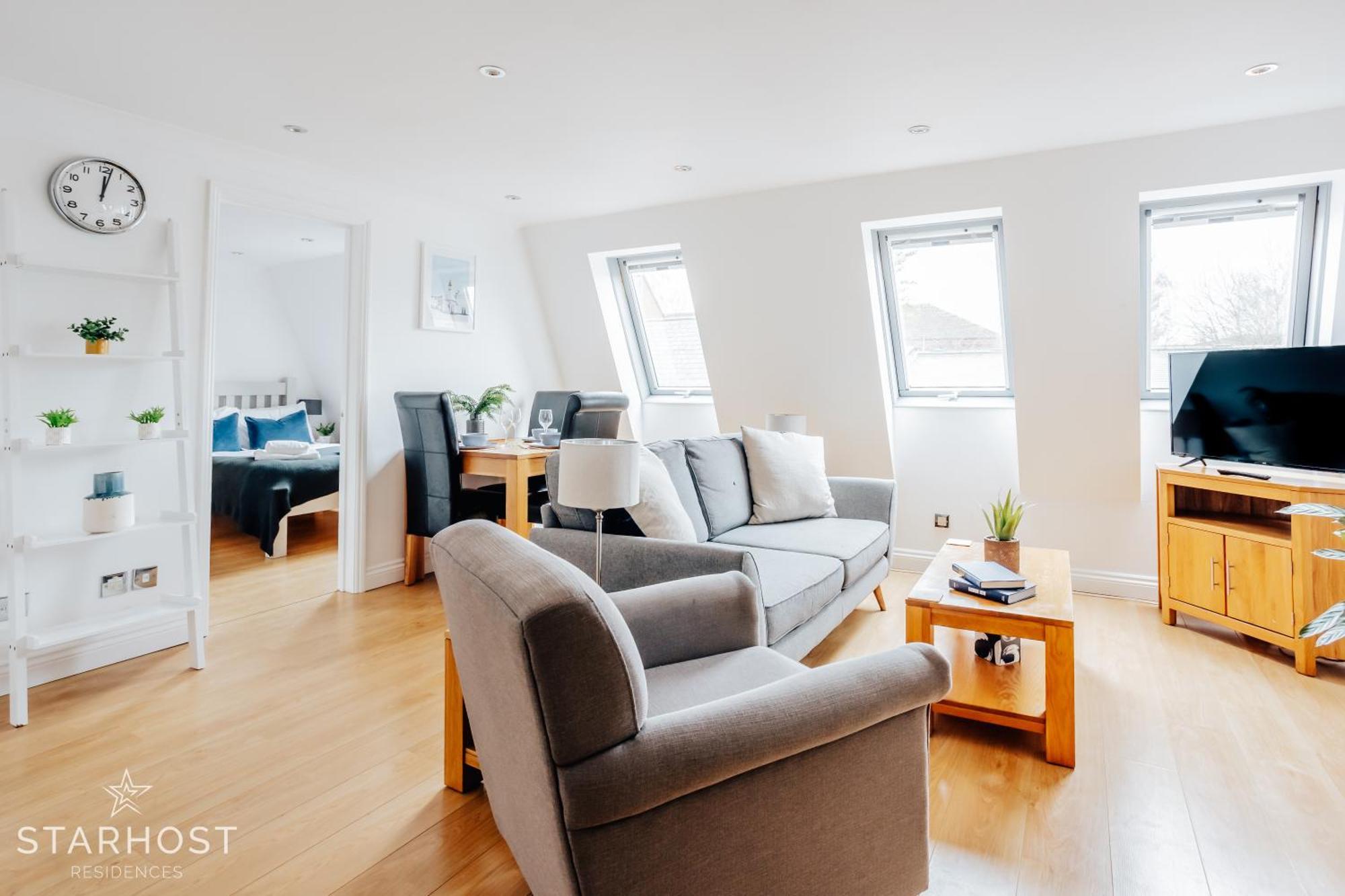 Central 3 Bed Apartment At Regents Court, Newbury Newbury  Luaran gambar